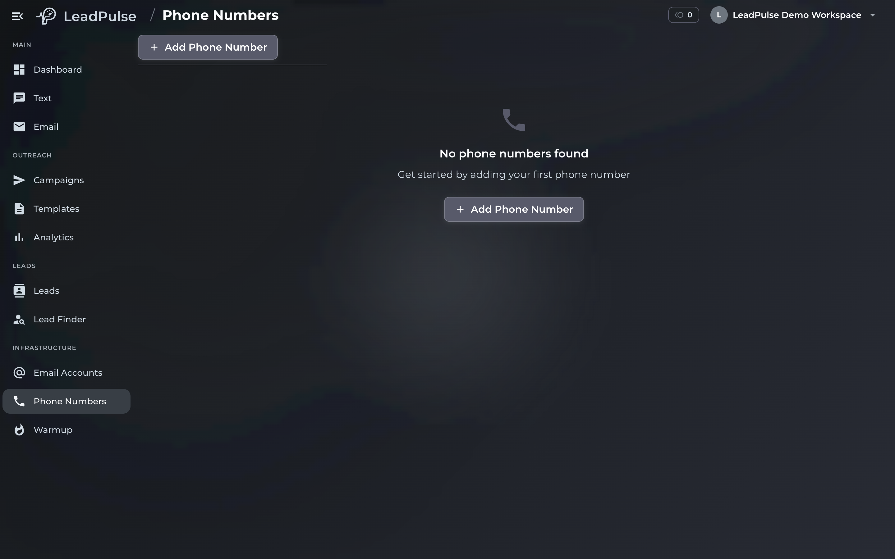 Connected sender accounts across the team
